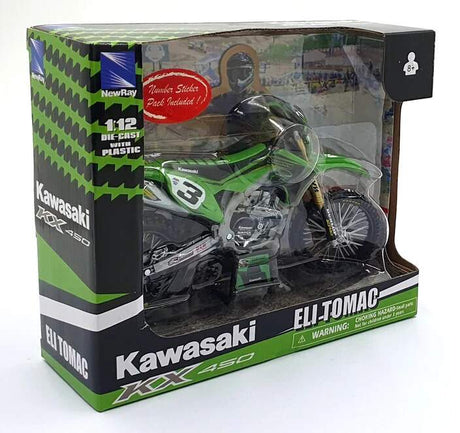 Machetă motocicletă Kawasaki KX 450 ELI TOMAC