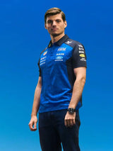 Oracle Red Bull Racing polo shirt with sponsor logos - team edition