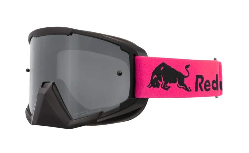Ochelari de motocros Red Bull Spect WHIP negri cu lentile argintii