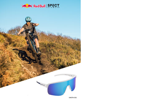 Ochelari de soare Red Bull Spect DAKOTA negri cu lentile purpuriu-verzi