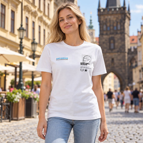 Williams Racing F1 Casual T-Shirt with Helmet Motif – illustrative photo (AI)
