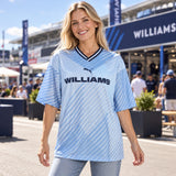 Tricou sport Williams Racing cu logo – bleu deschis – fotografie ilustrativă (AI)
