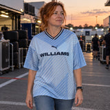 Williams Racing Sports T-Shirt with Logo – Light Blue – ilustrační foto 2 (AI)