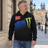 Fabio Quartararo Yamaha MotoGP Monster Energy Hoodie – Black – ilustrační foto (AI)
